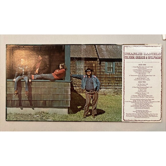 Charlie Daniels Band Vinyl LP Set Of 3 • Jam VI, Volunteer, Wolfman - Picture 6 of 8